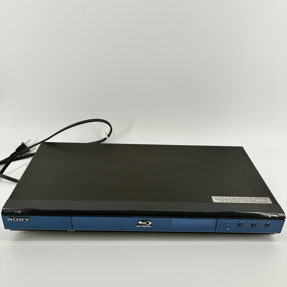 Sony BDP-S350 Blu-ray Disc DVD Player Black Blue HDMI 1080p BD-Live AVCHD